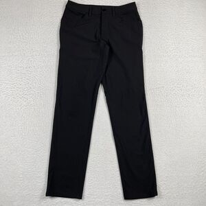 Lululemon Pants Mens 28 Black‎ Classic ABC 5 Pocket Warpstreme Commuter Worker